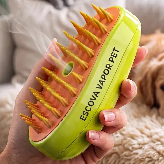 Cepillo a Vapor para Mascotas – Limpieza, Cuidado y Bienestar en Cada Cepillado